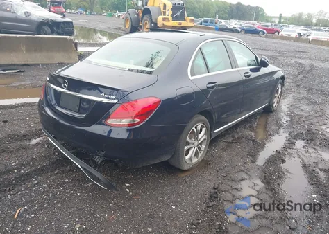 2016 Mercedes-Benz C 300 4Matic from USA, damaged, VIN 55SWF4KB0GU102939